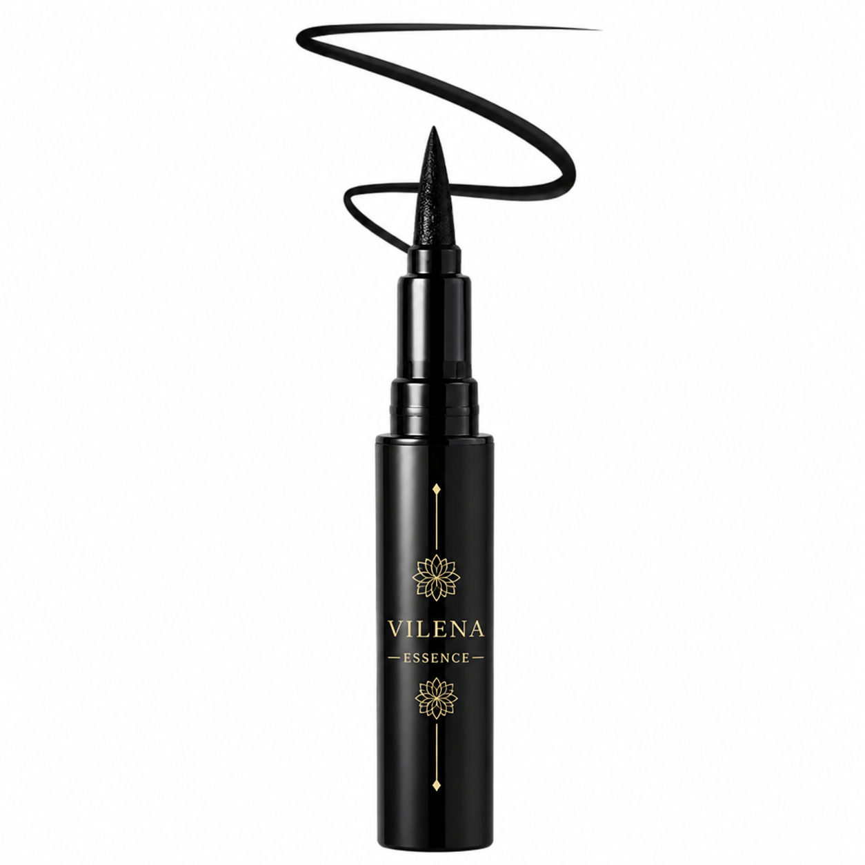 Svart eyeliner 